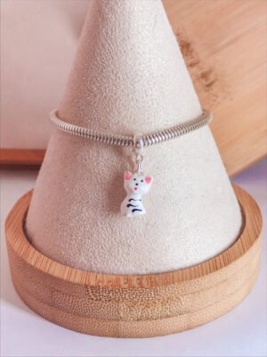 BERLOQUE GATO BRANCO MALHADO