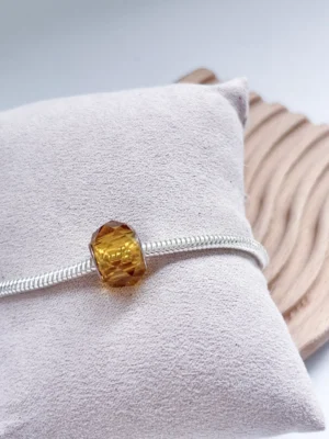 MURANO FACETADO ÂMBAR