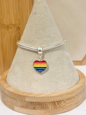 BERLOQUE CORAÇÃO LGBT PENDENTE