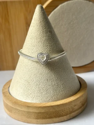 BERLOQUE ZIRCÔNIA CORAÇÃO PONTO LUZ