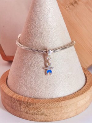 BERLOQUE MENINO MINI CALÇA AZUL PENDENTE