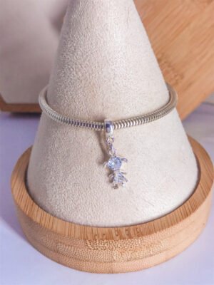 BERLOQUE ZIRCÔNIAS MENINA PONTO LUZ PENDENTE