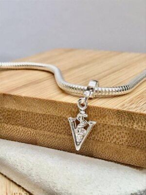 BERLOQUE SÍMBOLO DE VETERINARIO LISO PENDENTE