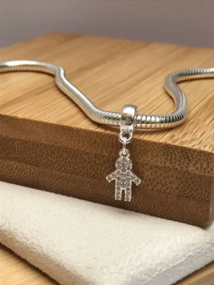 BERLOQUE ZIRCÔNIA MENINO MINI CRAVEJADO