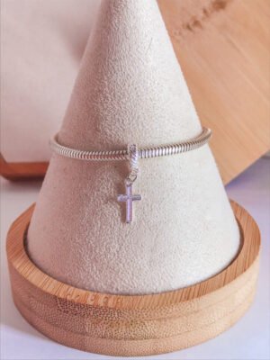 BERLOQUE CRUCIFIXO JESUS LISO PENDENTE