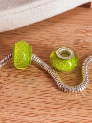 MURANO GLITER VERDE LIMÃO