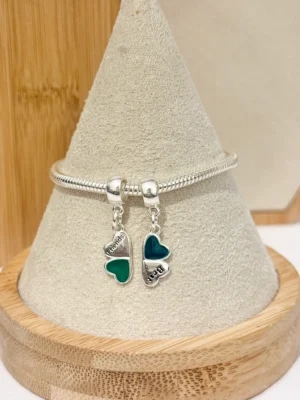 BERLOQUE TREVO BEST FRIENDS PENDENTE