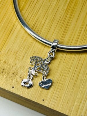 BERLOQUE ÁRVORE DA FAMÍLIA PÉ LISA PENDENTE