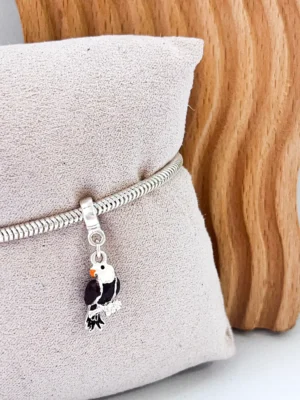 BERLOQUE PÁSSARO COLORIDO PENDENTE