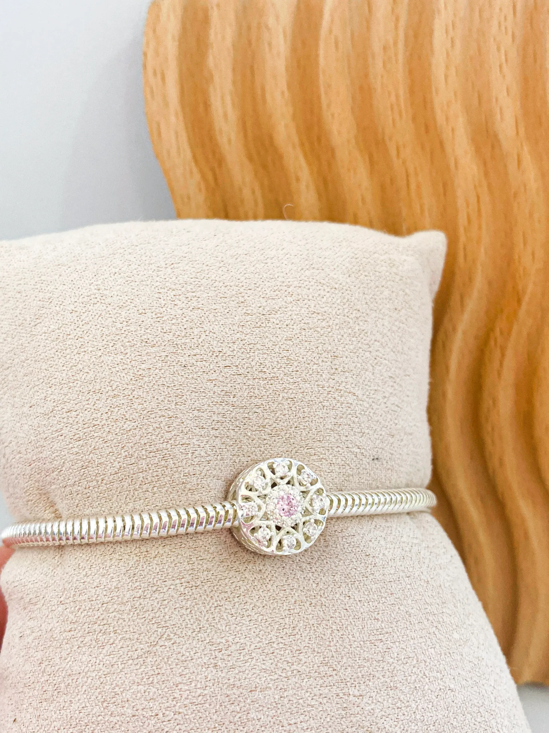 BERLOQUE ZIRCÔNIA MANDALA LIGHT PINK